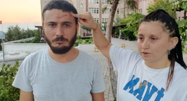 Kahramanmaraş’ta arbede kamerada