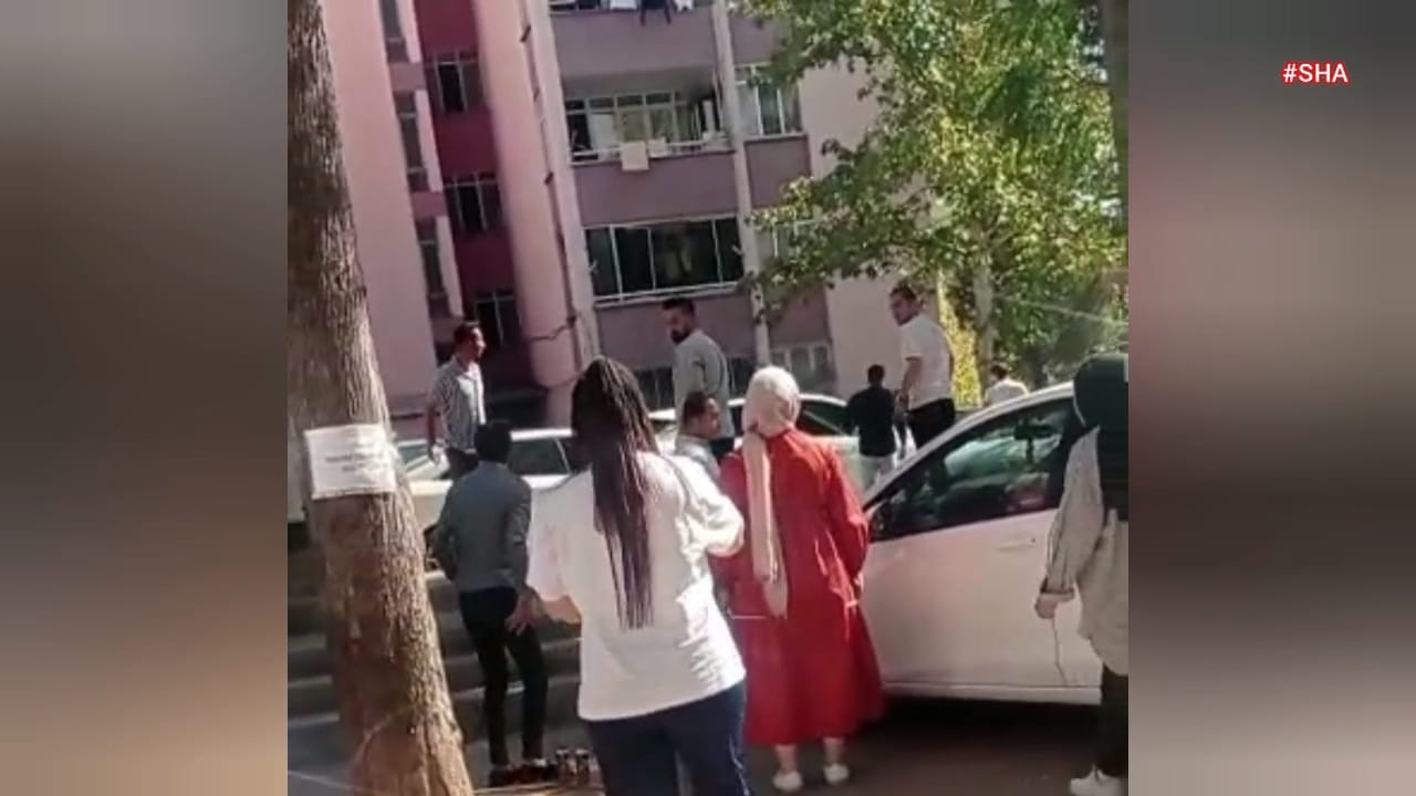 Kahramanmaraş’ta arbede kamerada