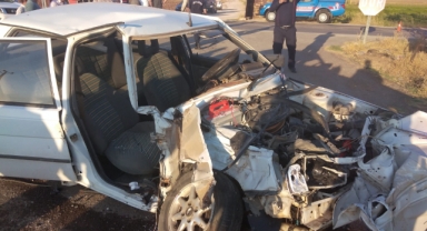 Kahramanmaraş’ta otomobil ile traktör çarpıştı: 1 ölü 1 yaralı