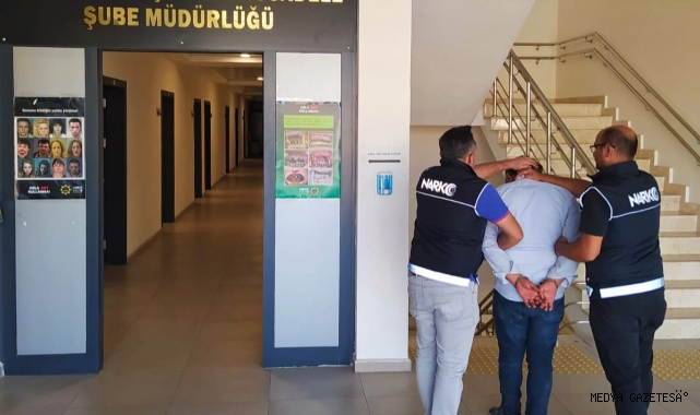 Kahramanmaraş’ta uyuşturucu taciri tutuklandı
