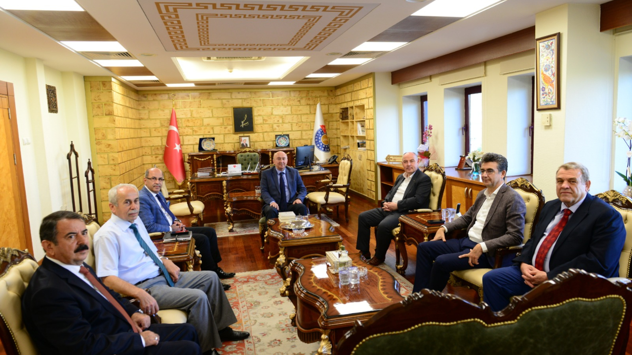 Kahramanmaraş Valisi Ömer Faruk Coşkun, Rektör Yasım’a Hayırlı Olsun Ziyaretinde Bulundu
