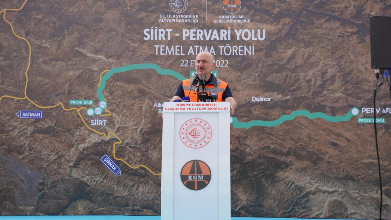 -SİİRT-PERVARİ YOLU İLE YILDA 82 MİLYON LİRA TASARRUF SAĞLAYACAĞIZ