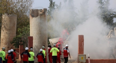 6,1 BÜYÜKLÜĞÜNDE DEPREM TEMALI YEREL DÜZEY TAMP TATBİKATI