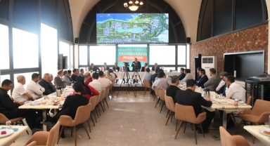 Başkan Mahçiçek, siyasi partilerin il ve ilçe teşkilatlarına EXPO 2023’ü anlatmaya devam ediyor