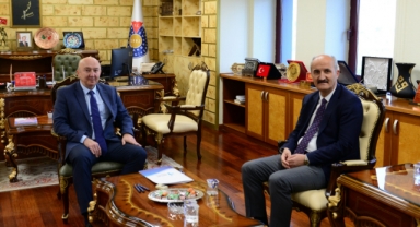 Dulkadiroğlu Belediye Başkanı Necati Okay’dan Rektör Yasım’a Ziyaret