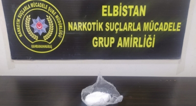 Elbistan’da uyuşturucudan 2 kişi tutuklandı