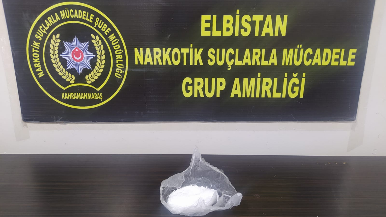 Elbistan’da uyuşturucudan 2 kişi tutuklandı