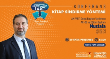 Genel Başkan Yardımcısı Mustafa Şen, Kitap Fuarında Gençlerle Buluşacak