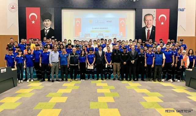 Kahramanmaraş AFAD’da 116 personel göreve başladı