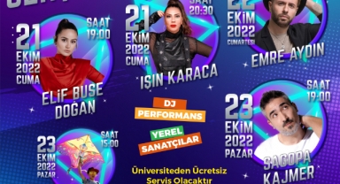 Kahramanmaraş, EXPO 2023 Gençlik Festivali ile konsere doyacak