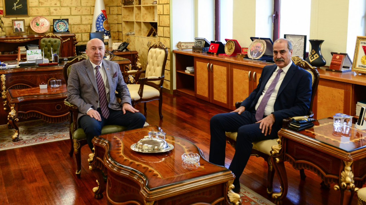Kahramanmaraş İl Emniyet Müdürü Salim Cebeloğlu, Rektör Yasım’ı Ziyaret Etti
