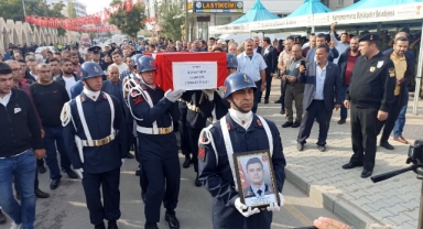 -Kahramanmaraş şehidine son görev