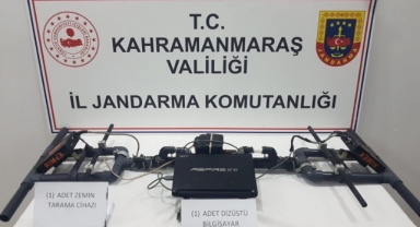 Kahramanmaraş’ta define arayan 4 kişi yakalandı