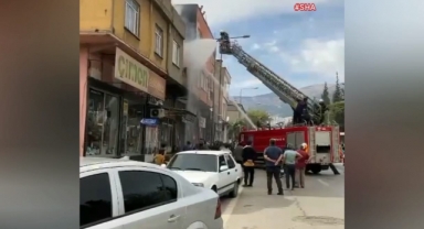 Kahramanmaraş’ta ikamet yangını