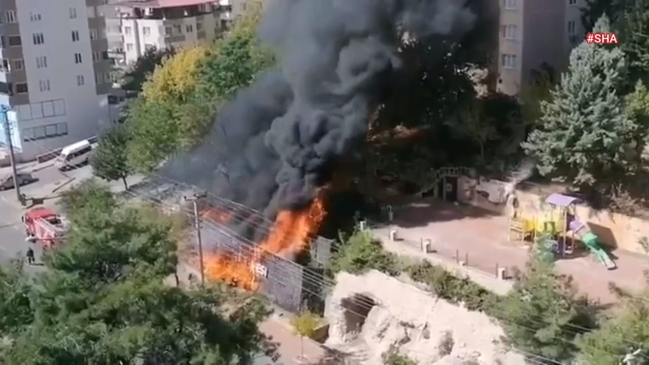 -Kahramanmaraş’ta korkutan yangın