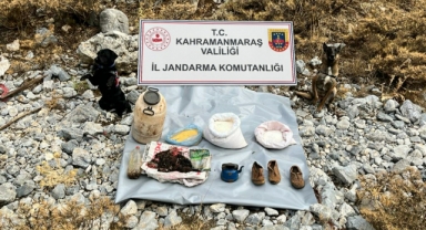 -Kahramanmaraş’ta PKK’ya ait depo ele geçirdildi