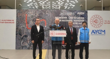 KAYAŞEHİR–MAHMUTBEY ARASI SEYAHAT SÜRESİ 20 DAKİKA OLACAK