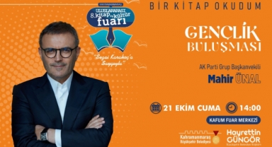 Mahir Ünal KAFUM’da Gençlerle Buluşacak