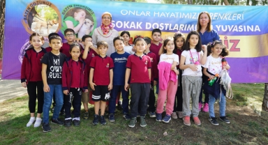 Öğrencilerin Şefkat Eli Can Dostlara Uzandı