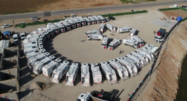 Onikişubat Belediyesi’nin yeni araçlarında dikkat çeken EXPO 2023 vurgusu