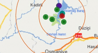 Osmaniye’de ki 5.1 şiddetindeki deprem Kahramanmaraş’ta hissedildi