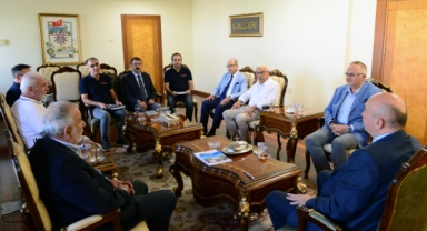 Teknokent Yönetim Kurulu Üyeleri, Rektör Yasım’ı Ziyaret Etti