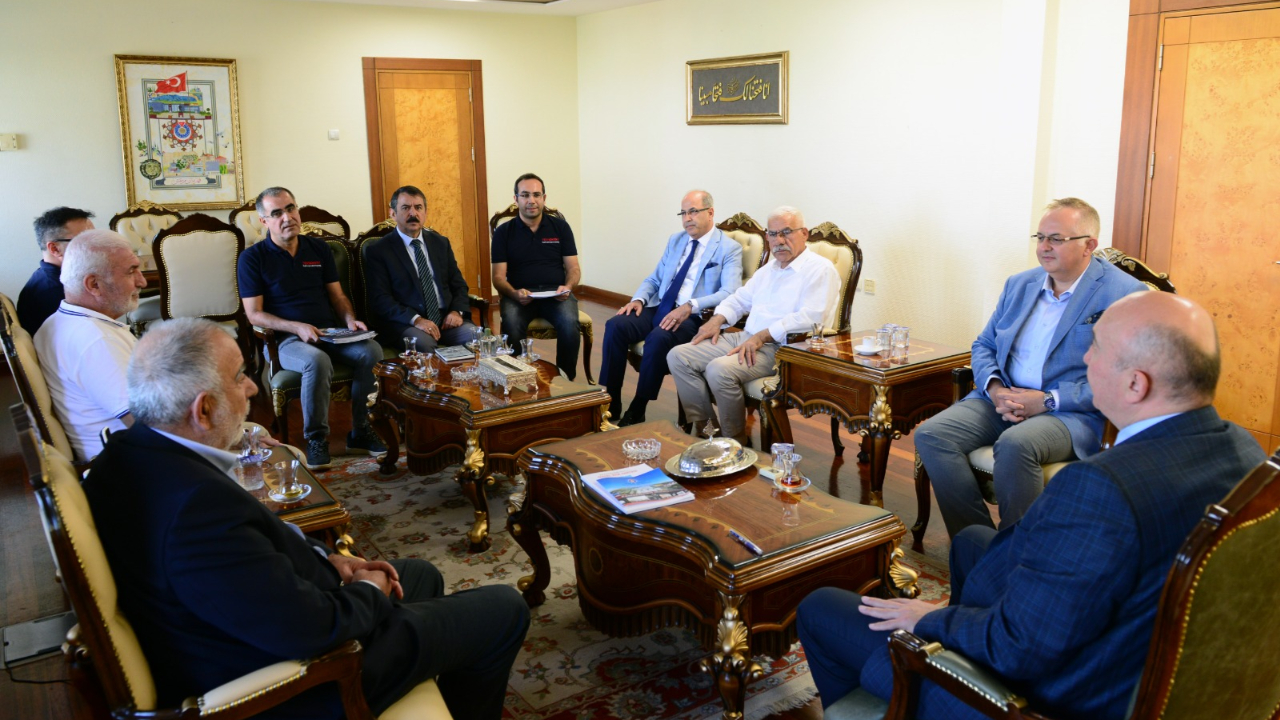 Teknokent Yönetim Kurulu Üyeleri, Rektör Yasım’ı Ziyaret Etti