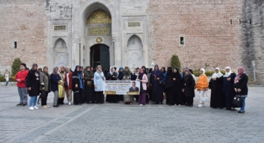 Türkoğlu’lu hanım sultanlar İstanbul'u Doya doya gezdi