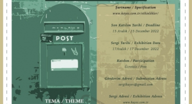 2. Uluslararası Çevrimiçi Posta Sanatı Sergisi Düzenlenecek