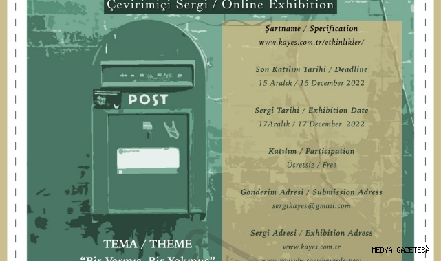 2. Uluslararası Çevrimiçi Posta Sanatı Sergisi Düzenlenecek