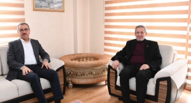 Başkan Güngör, Poyraz ile Bir Araya Geldi