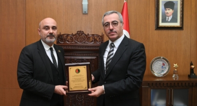 Başkan Hayrettin Güngör’e Teşekkür Ziyareti