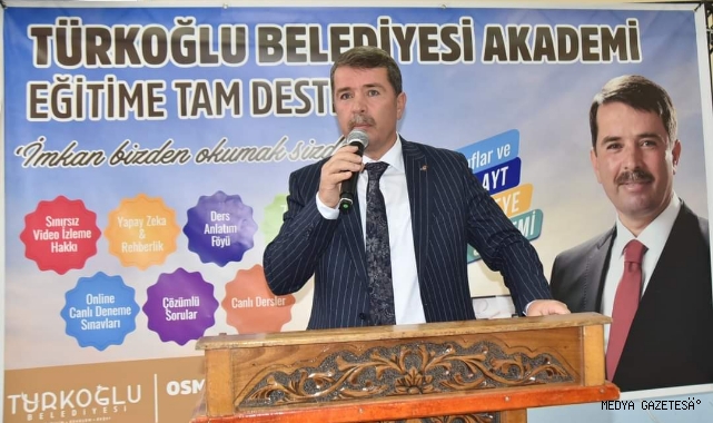 Başkan Okumuş: “Destek bizden, okumak sizden”