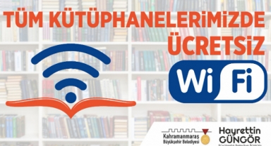 Büyükşehir Kütüphanelerinde Ücretsiz İnternet