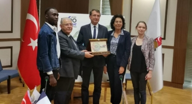 Fransa heyeti EXPO 2023 alanını ziyaret etti