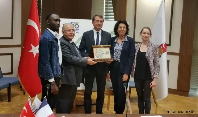 Fransa heyeti EXPO 2023 alanını ziyaret etti