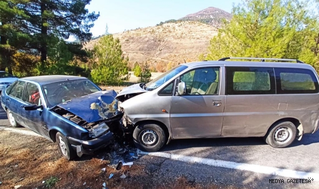 -Kahramanmaraş’ta trafik kazası: 5 yaralı