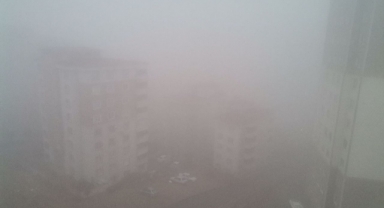 Kahramanmaraş'ta yoğun sis etkili oldu