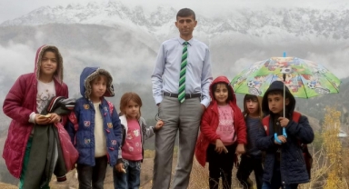 Kahramanmaraş Yedikuyular’a yılın ilk karı düştü
