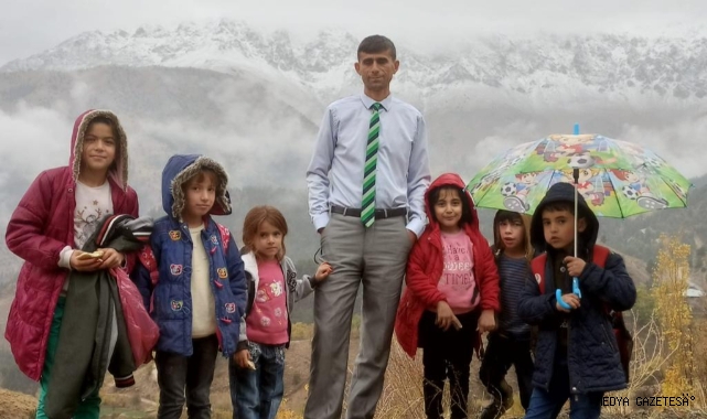 Kahramanmaraş Yedikuyular’a yılın ilk karı düştü