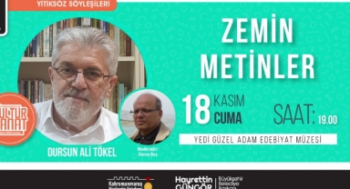 Kültür Sanat Sezonu’nda Gri Koç ve Tökel Söyleşisi