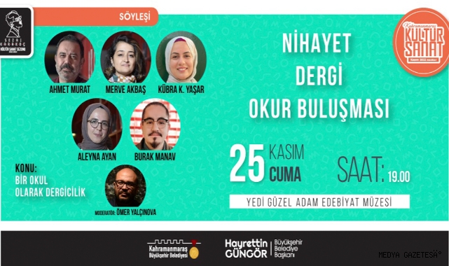 Nihayet Dergisi’nin Usta Kalemleri Edebiyatseverlerle Buluşacak