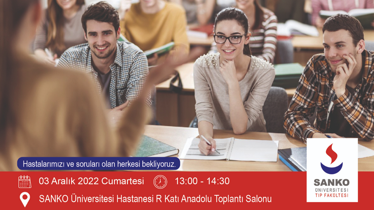 -SANKO ÜNİVERSİTESİ’NDE “MS HASTA OKULU” TOPLANTISI