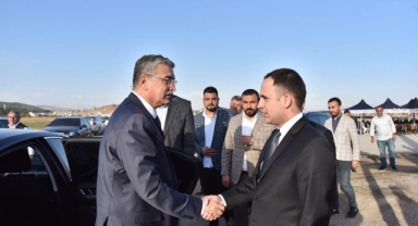 Türkoğlu Küçük Sanayi sitesinin temel atma töreni gerçekleştirildi.