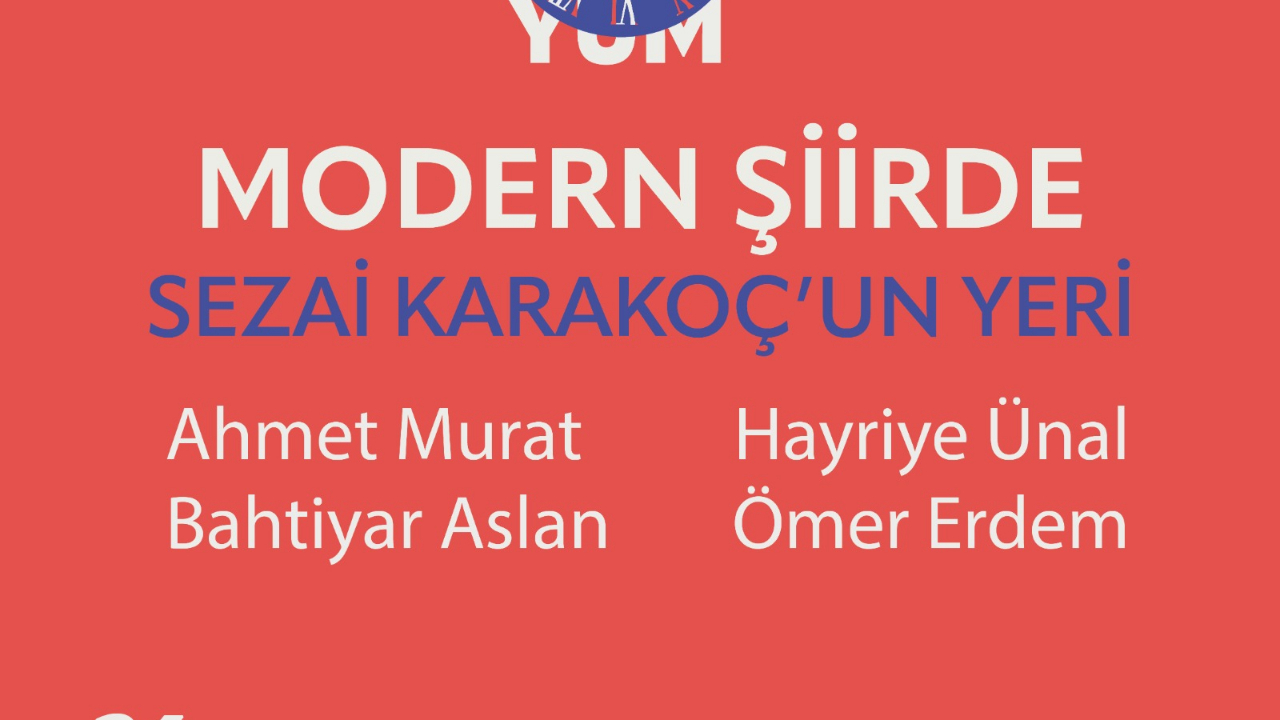 Usta Kalemler Sezai Karakoç’u Anlatacak