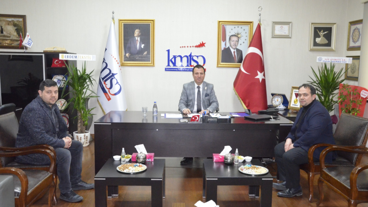 AKDO’dan KMTSO Başkanı Buluntu’ya hayırlı olsun ziyareti!