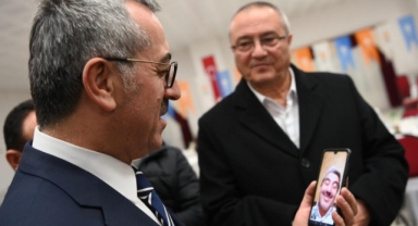 Başkan Güngör’e Fransa’dan hemşehri araması