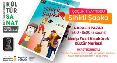 Büyükşehir’den Miniklere ‘Sihirli Şapka’ Gösterisi