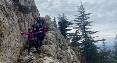 Kahramanmaraş’ta dağcıların yeni rotası Ok Kayası oldu