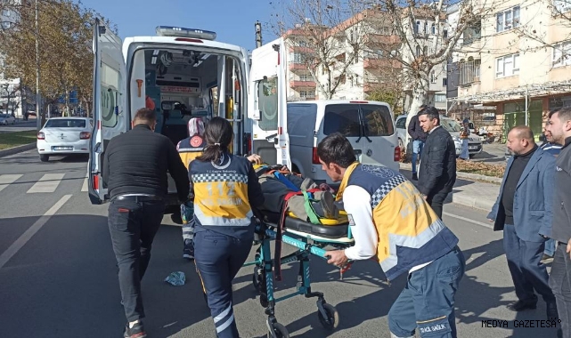 Kahramanmaraş’ta kamyonet ile sepetli motosiklet çarpıştı: 2 yaralı